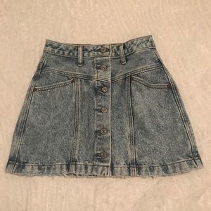 Abercrombie jean skirt